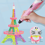 Best 3D Printer Pen for Children with different color PLA filament ( ships from USA)