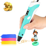 Best 3D Printer Pen for Children with different color PLA filament ( ships from USA)