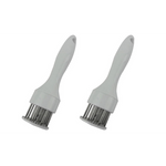 Stainless Steel Professional Meat Tenderizer (2-Pack) (Ships From USA)